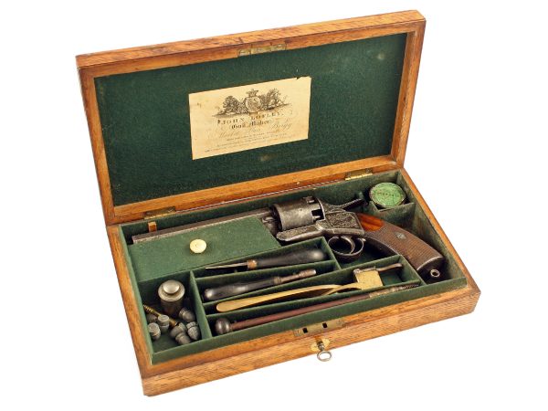 A Rare Cased Webley Longspur