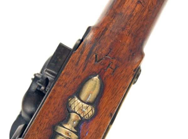 A Flintlock Officers Musket by Parr. - Image 3