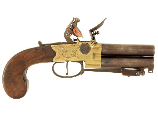 A Tap-Action Pistol with Under-slung Bayonet.