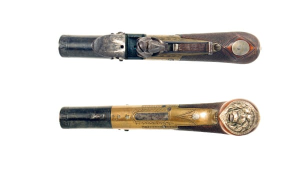 A Round Framed Pocket Pistol by Sykes of Oxford - Image 3