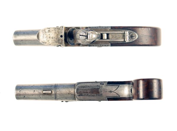 A Flintlock Pocket Pistol by Manton of London. - Image 2