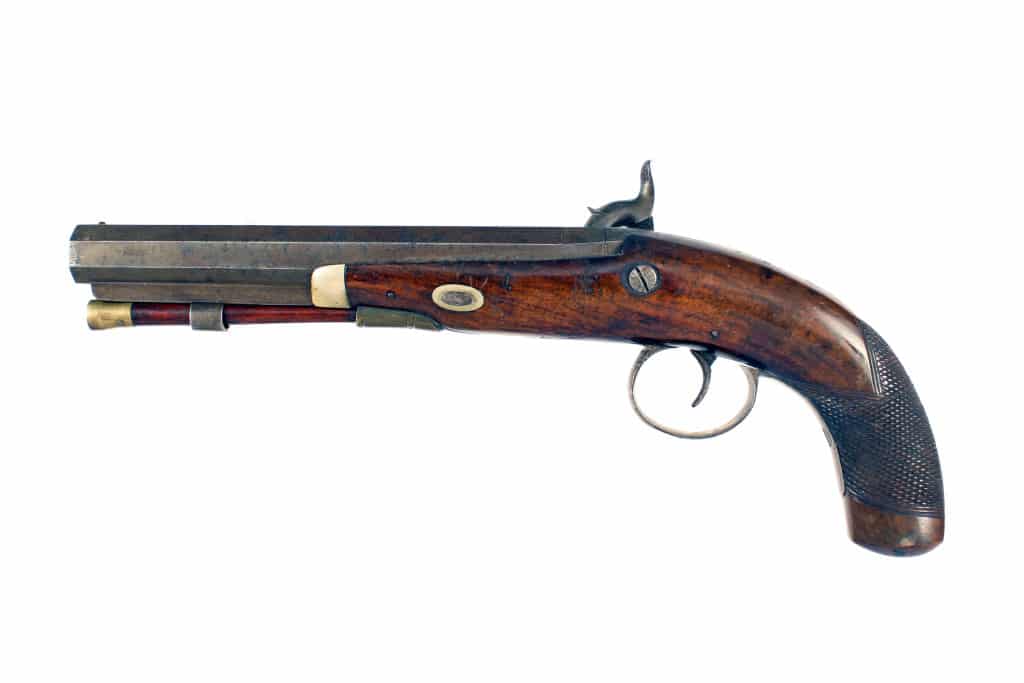 A Percussion Officers Pistol. - Image 2