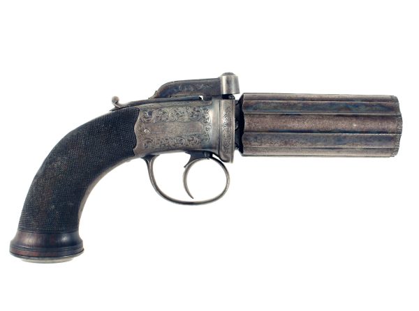 A Cased Pepperbox Revolver - Image 4