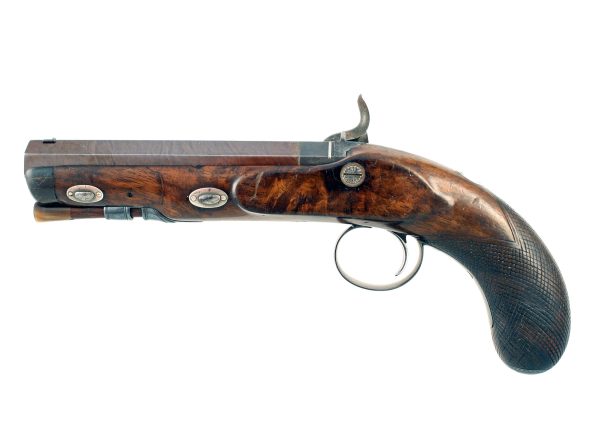 A Percussion Travelling Pistol by Joe Manton, No. 3197 for 1805. - Image 3