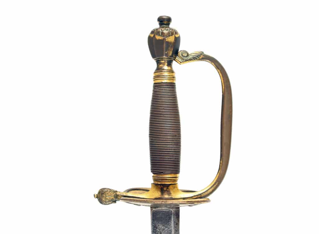 A 1796 Pattern Infantry Officers Sword.
