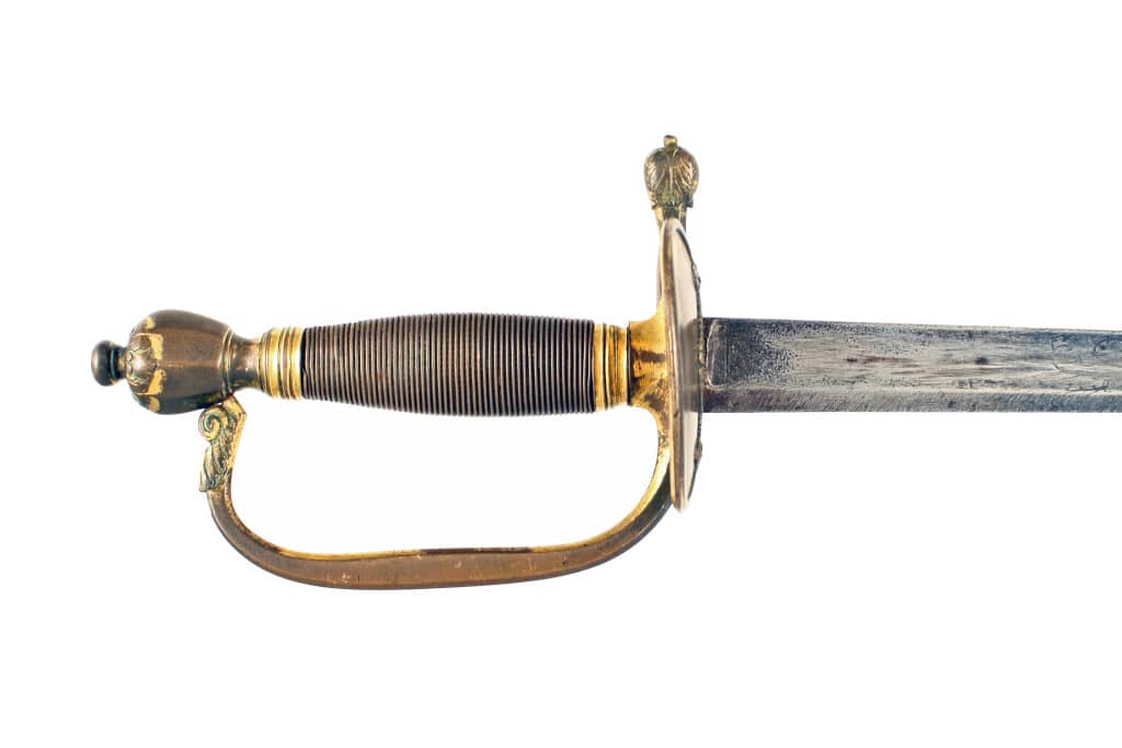 A 1796 Pattern Infantry Officers Sword. - Image 4