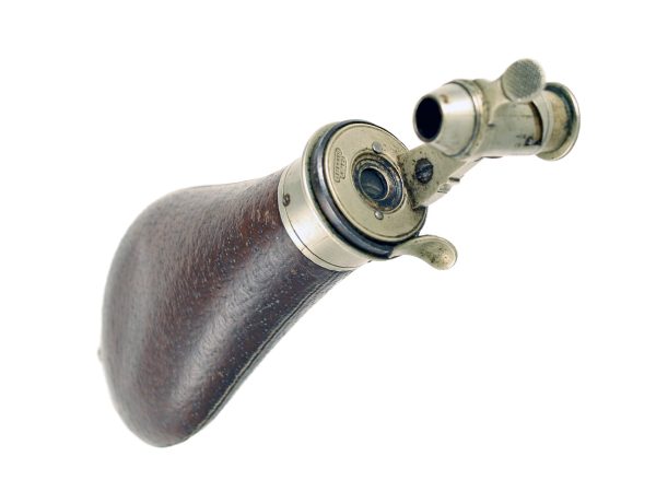 A Rare and Unusual Flip Top Flask by Hawksley.