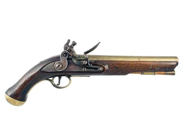 A Scarce Nock Revenue Cutter Pistol, Circa 1797.