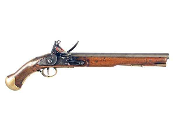 An E.I.C. Flintlock Long Sea Service Pistol
