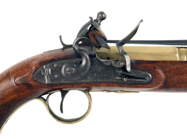 A Flintlock Blunderbuss Pistol by Twigg - Image 2