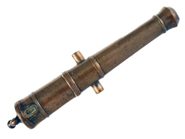 A Brass Cannon Barrel, 19th Century.