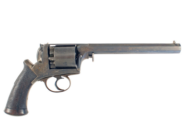 A Scarce 38 Bore Adams Revolver No. 4980R.