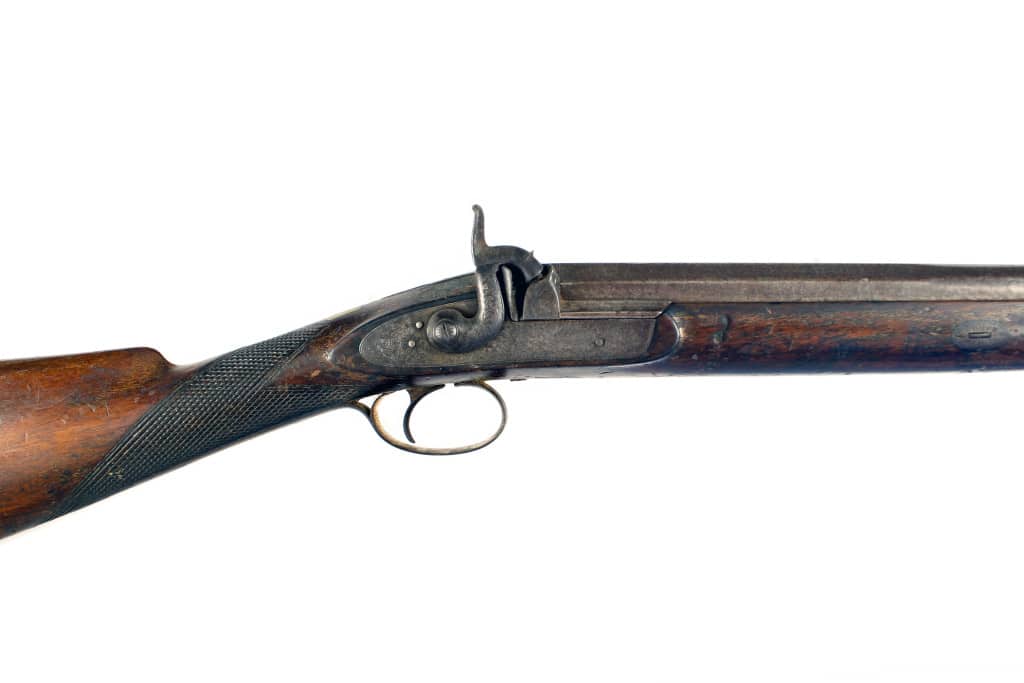 A Percussion Sporting Gun by Swinfen.