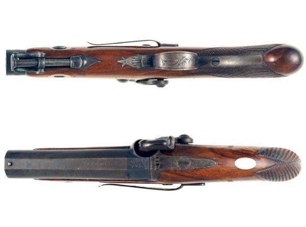 A Percussion Belt Pistol by E. London - Image 2