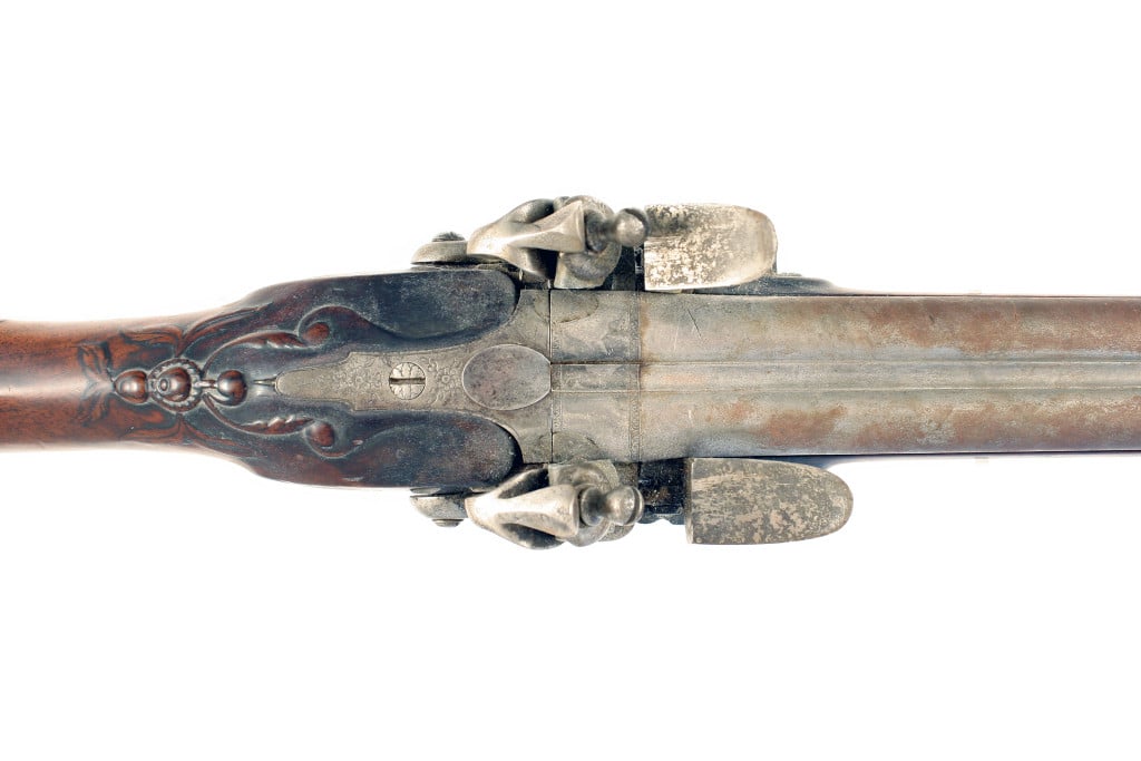 A Continental Double Flintlock Gun for Restoration - Image 3