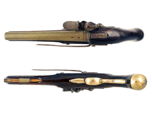 A Scarce Nock Revenue Cutter Pistol, Circa 1797. - Image 3