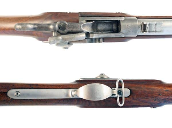 A Scarce Roberts Patent Conversion Service Musket - Image 3