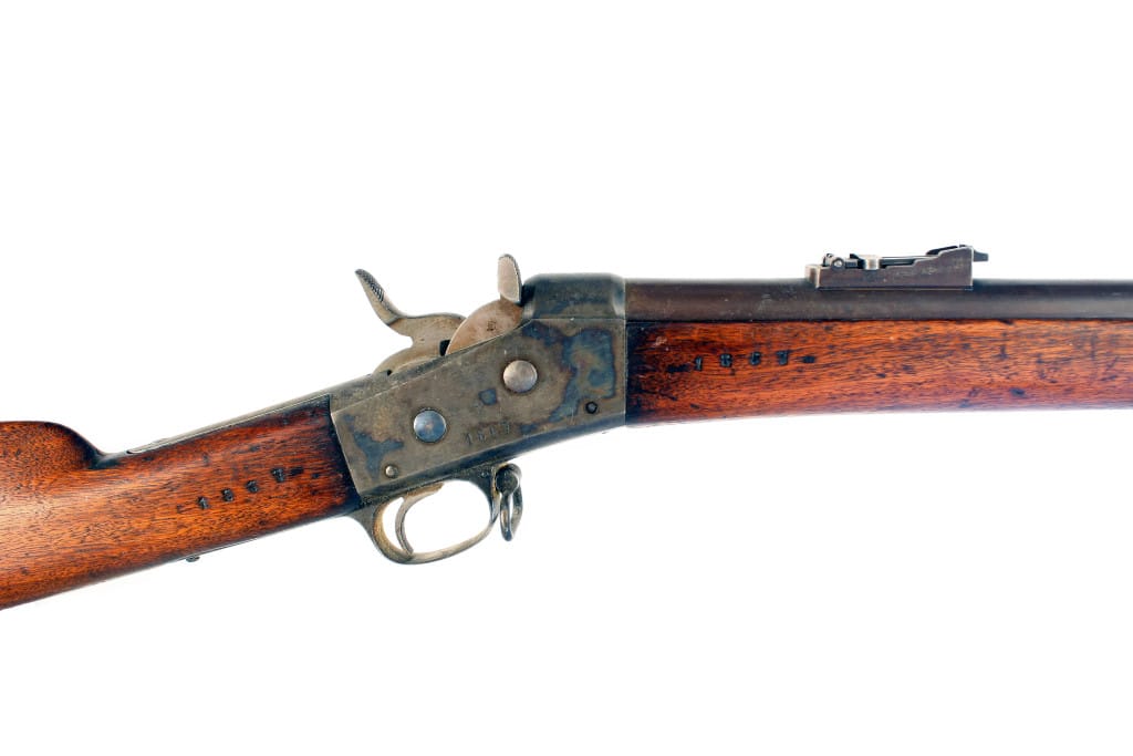 A Swedish Contract M1867 Remington Rifle.