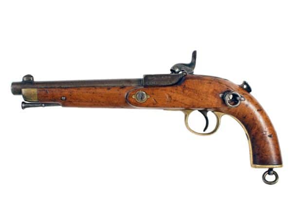 A Westley Richards Monkey Tail Pistol - Image 3