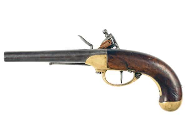 A French Model 1777 Flintlock Cavalry Pistol. - Image 3