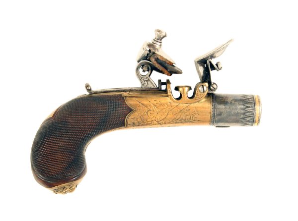 An Unusual Flintlock Pocket Pistol