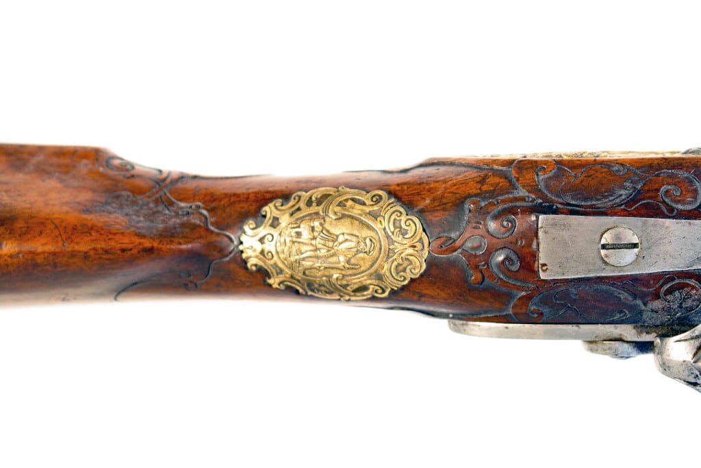 A Good Continental Flintlock Sporting Gun. - Image 4