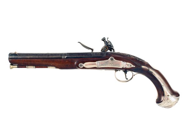 A Fine Silver Mounted Holster Pistol - Image 4