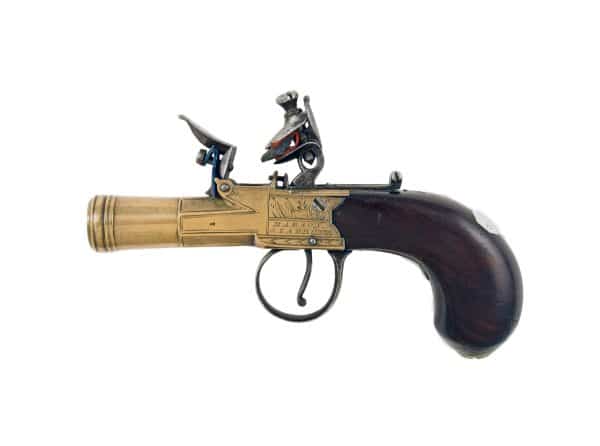 A Small Flintlock Blunderbuss Pistol