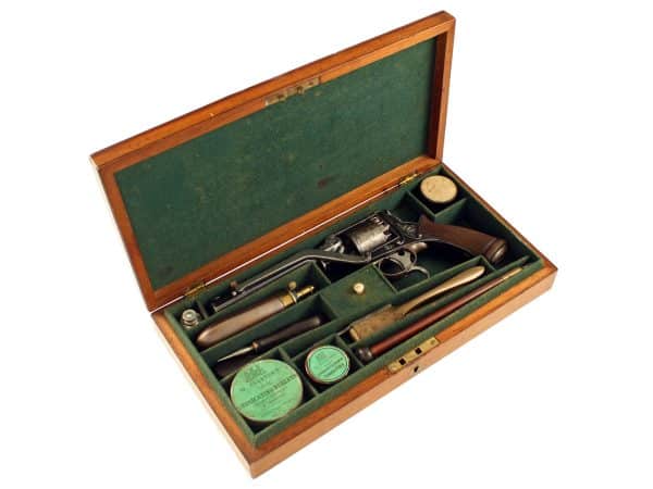 A Cased Tranter Revolver
