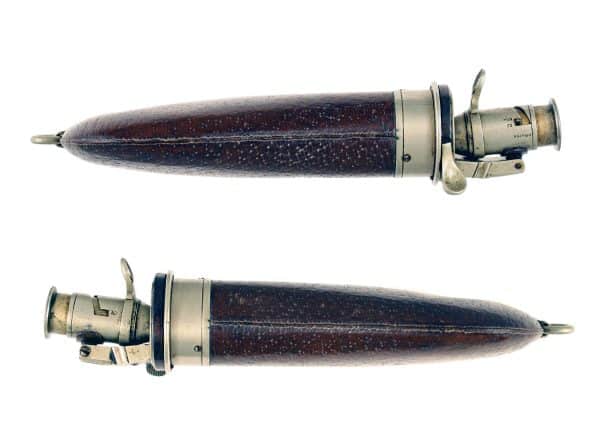 A Rare and Unusual Flip Top Flask by Hawksley. - Image 2