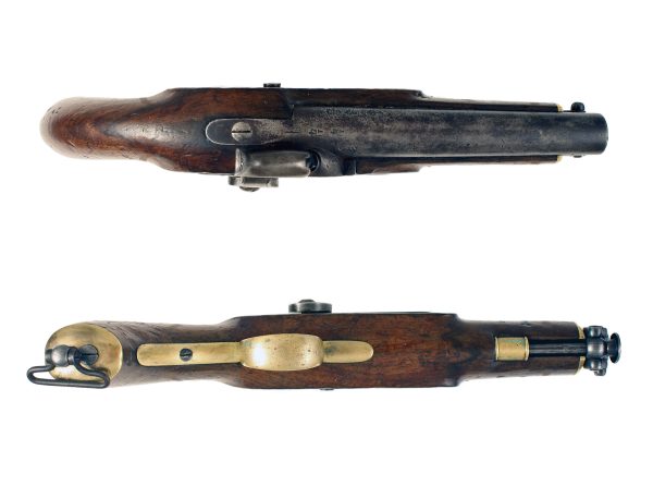 A Percussion Sea Service Pistol dated 1842 - Image 2