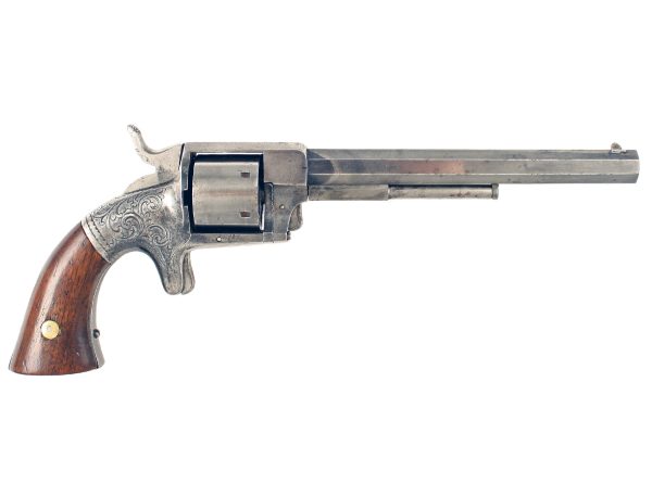 A Scarce .38 Rim-Fire Six-Shot Bacon Revolver.