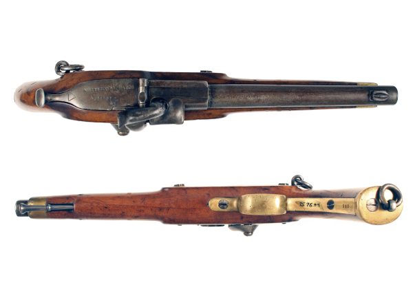A Westley Richards Monkey Tail Pistol - Image 4