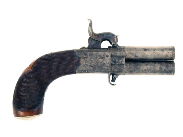 A Crisp Percussion Over & Under Pistol