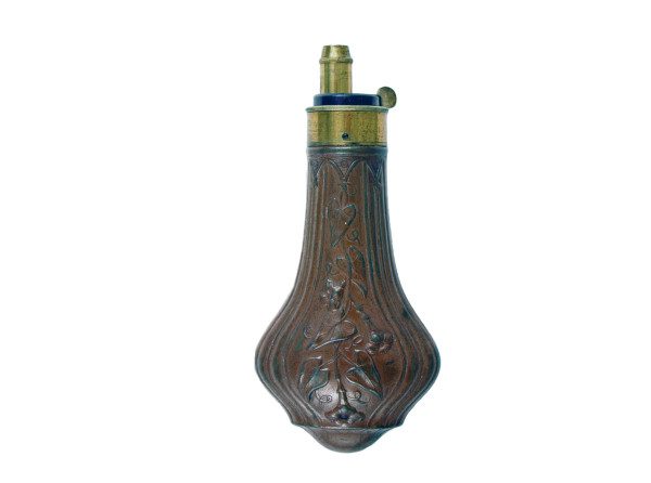 A Foliate Pistol Flask. - Image 2