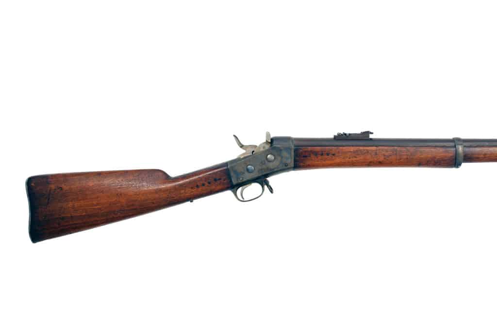 A Swedish Contract M1867 Remington Rifle. - Image 5