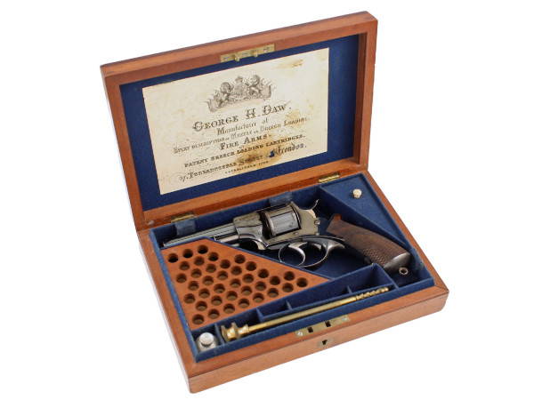 A Fine .44 Rim Fire Revolver by Daw of London.
