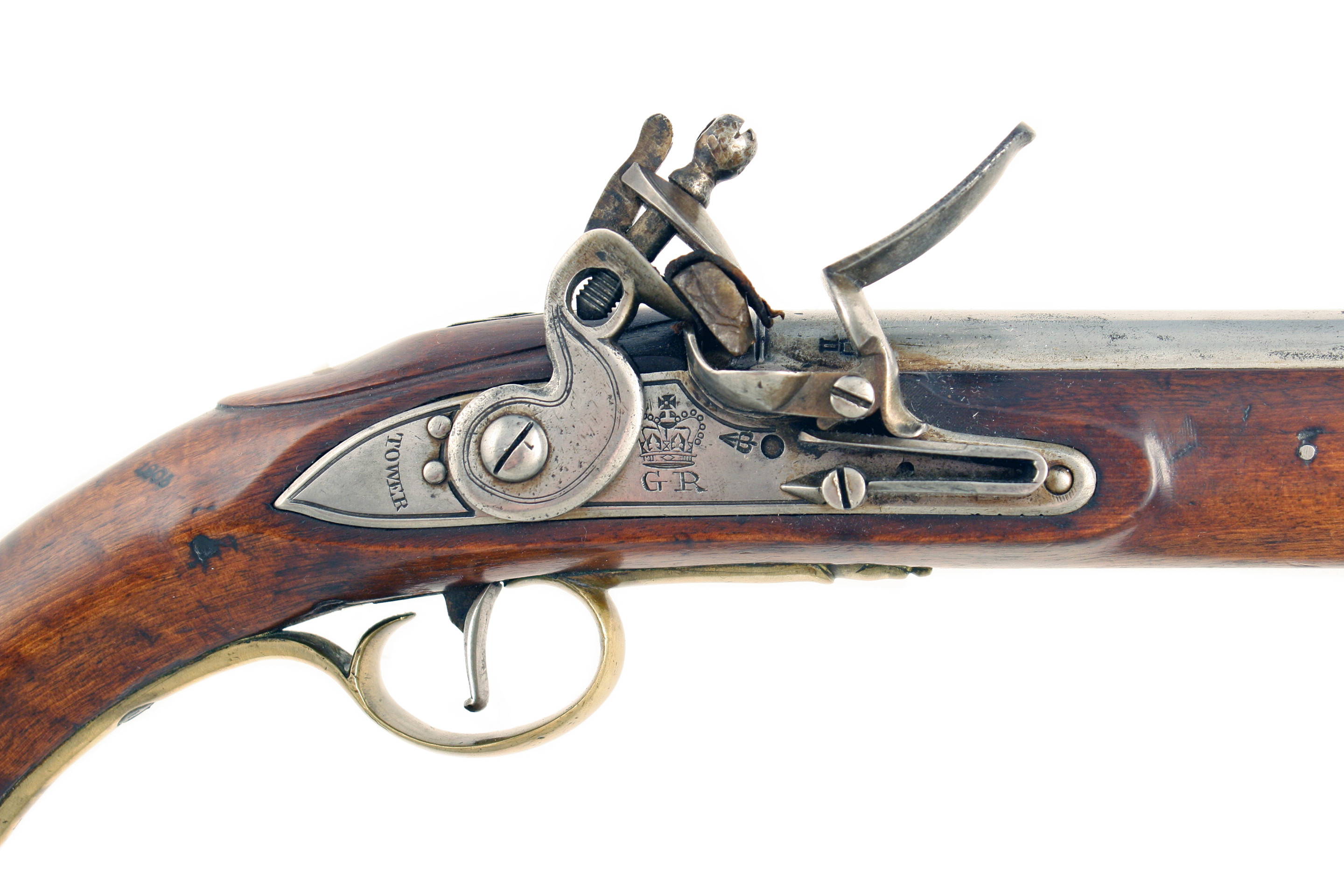 A Flintlock Sea Service Pistol - Image 2