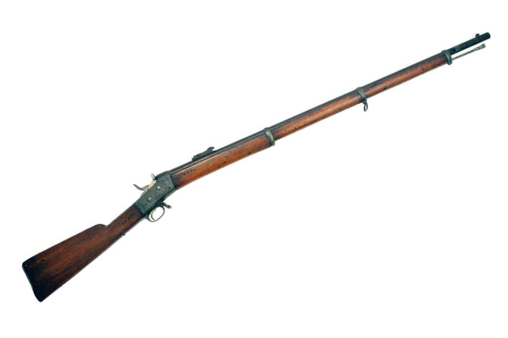 A Swedish Contract M1867 Remington Rifle. - Image 4
