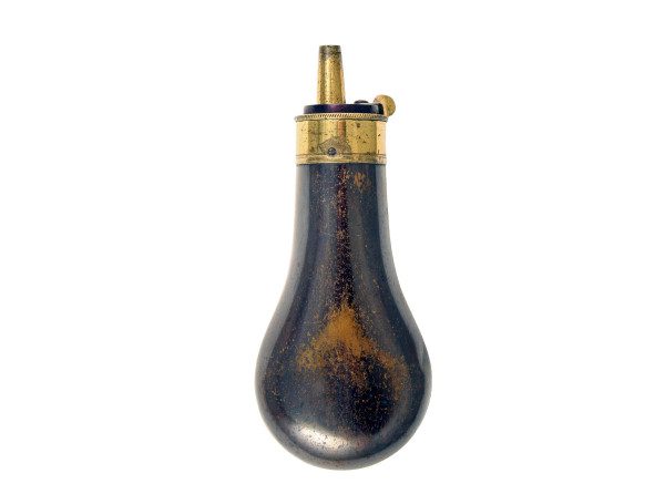 A Scarce Revolver Pistol Flask. - Image 2