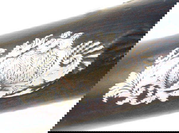 An Unusual Flintlock Queen Anne Pistol - Image 4