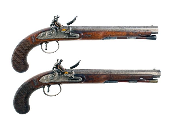 A Superb Pair of Early Duelling Pistols by John Manton, Circa 1785 ex. Keith Neal