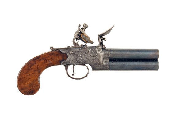 A Cased Pair of Tap Action Pistols - Image 3