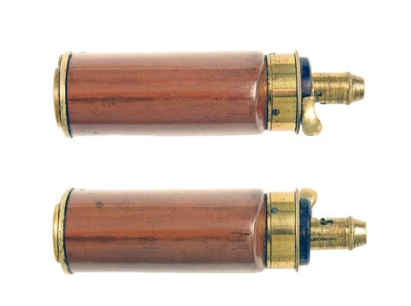 A Superb Three Way Pistol Flask by Dixon & Sons. - Image 3