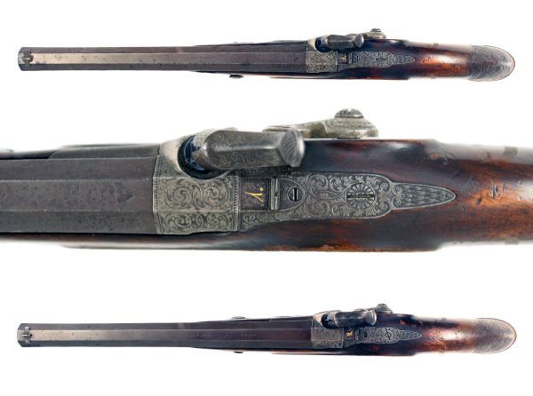 A Pair of Continental Rifled Pistols - Image 3