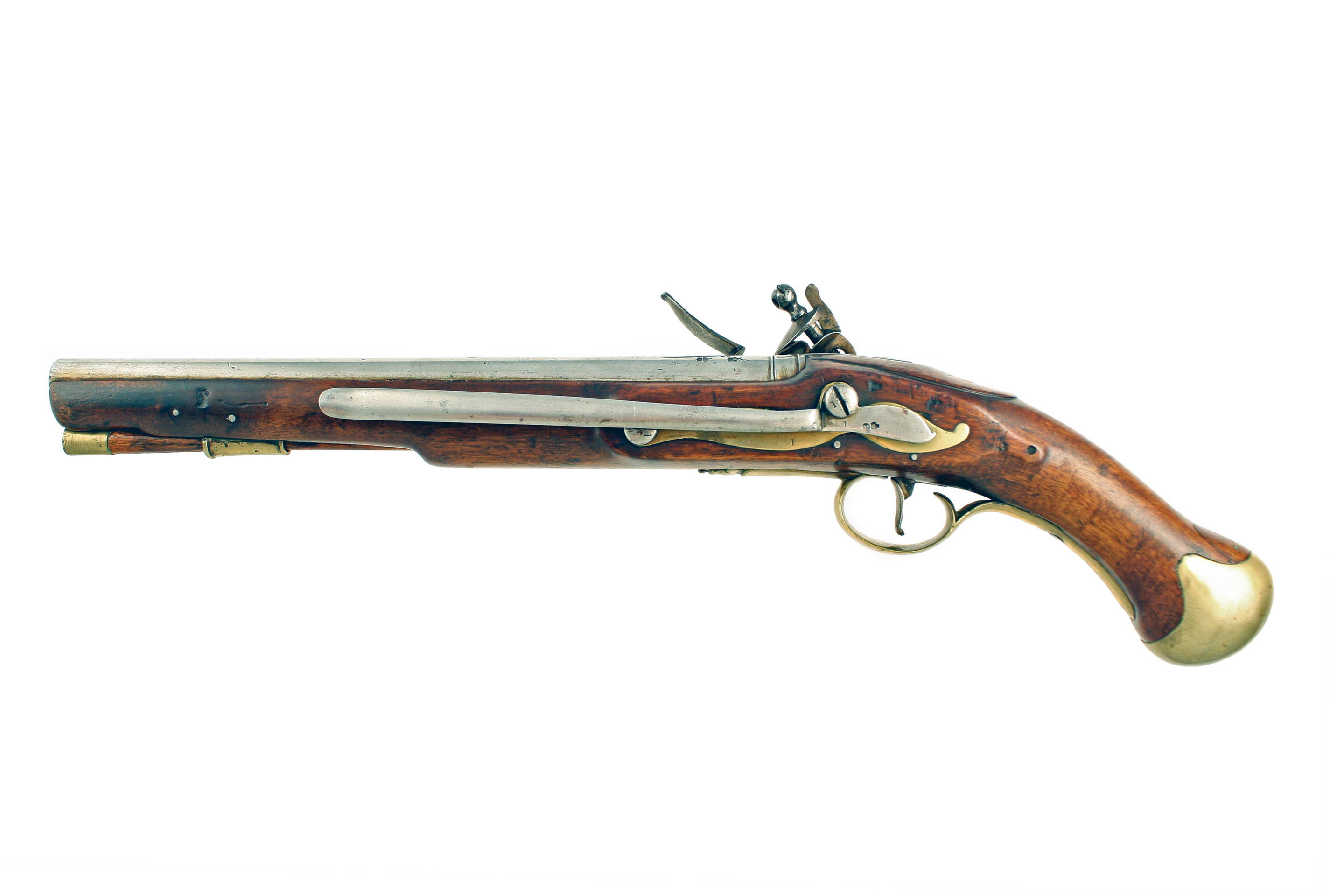 A Flintlock Sea Service Pistol - Image 3