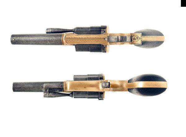 A Scarce Slocums Patent Revolver - Image 2