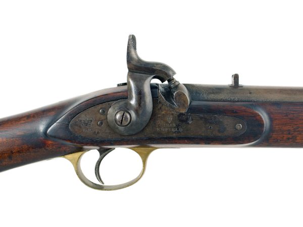 A Percussion Cavalry Carbine, Dated 1869.