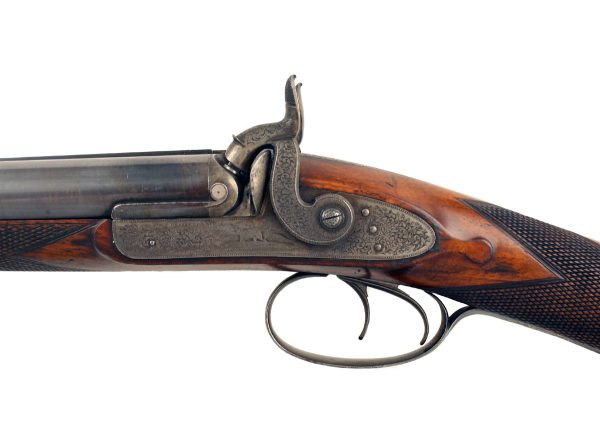 A 10-Bore Percussion Sporting Gun by Blissett - Image 2