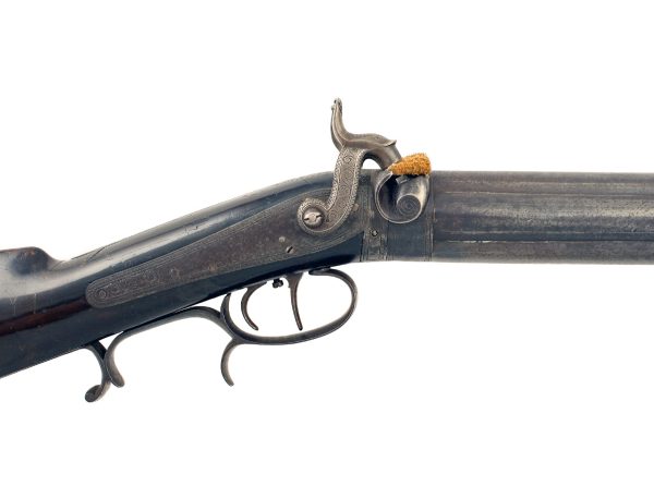 An American Over and Under Rifle